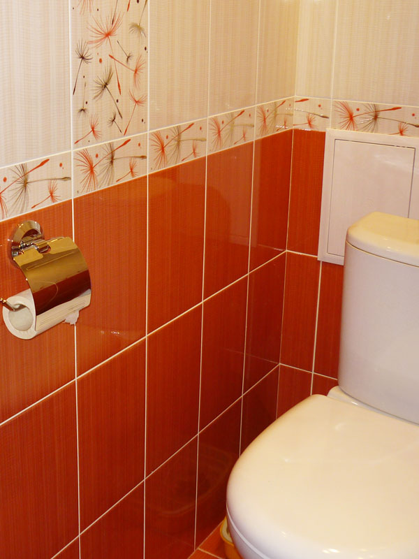 Замена кафеля в туалете