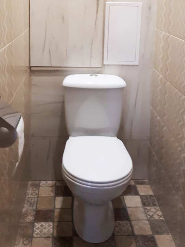 Ремонт в туалете в старом фонде